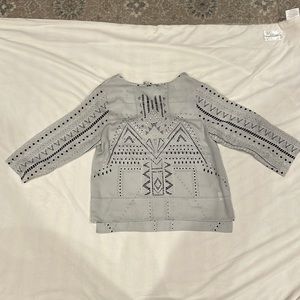 Kenar tribal print blouse